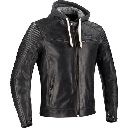 SEGURA 🇫🇷 DORIAN MOTORCYCLE LEATHER JACKET BLACK - LARGE