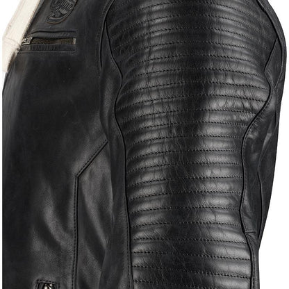 SEGURA 🇫🇷 DORIAN MOTORCYCLE LEATHER JACKET BLACK - LARGE