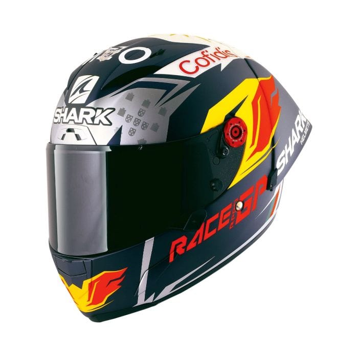 Shark SHARK RACE R PRO GP REPLICA OLIVEIRA SIGNATURE HELMET