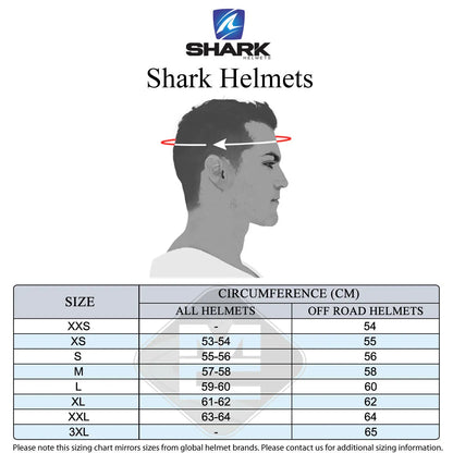 SHARK SPARTAN BLANK RED HELMET