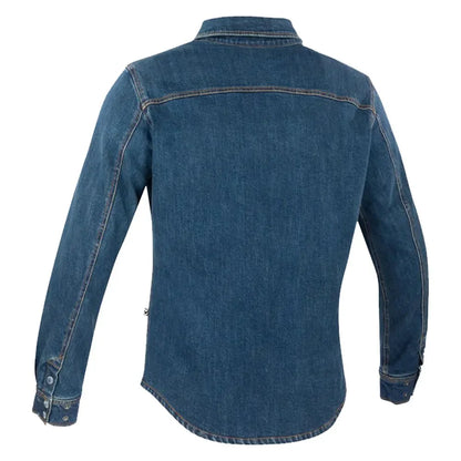 SEGURA TERENCE MOTORCYCLE SHIRT BLUE