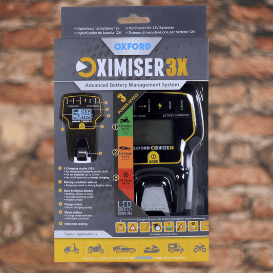 Oxford Oximiser 3X Battery Management System Charger 3.6a