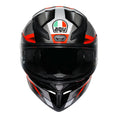Load image into Gallery viewer, AGV Helmut AGV K1 S FASTLAP BLACK/GREY/RED HELMET - ECE 22.06
