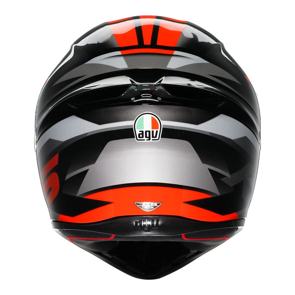 AGV Helmut AGV K1 S FASTLAP BLACK/GREY/RED HELMET - ECE 22.06