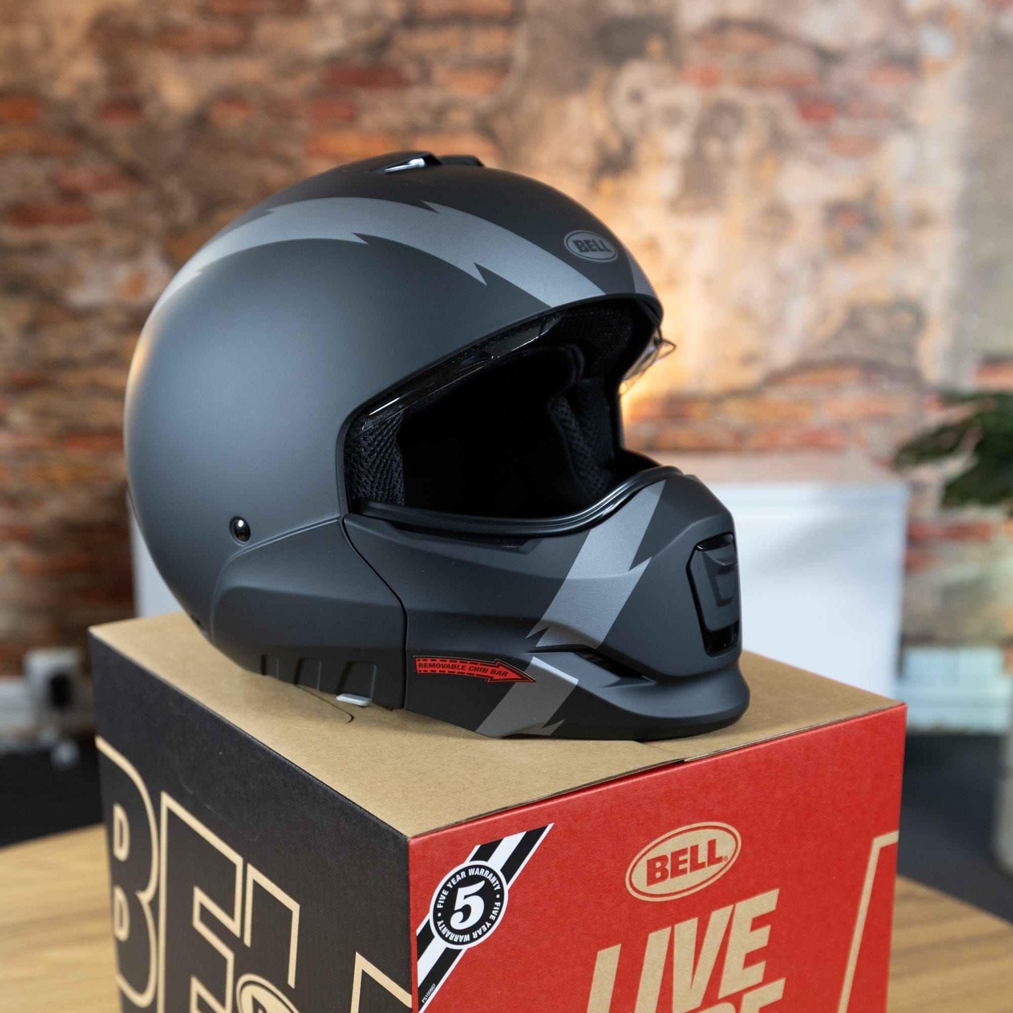 Bell Helmut Bell Broozer Arc Helmet - Matte Black / Grey