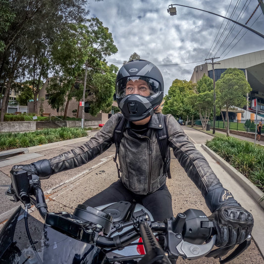 Bell Helmut Bell Broozer Arc Helmet - Matte Black / Grey