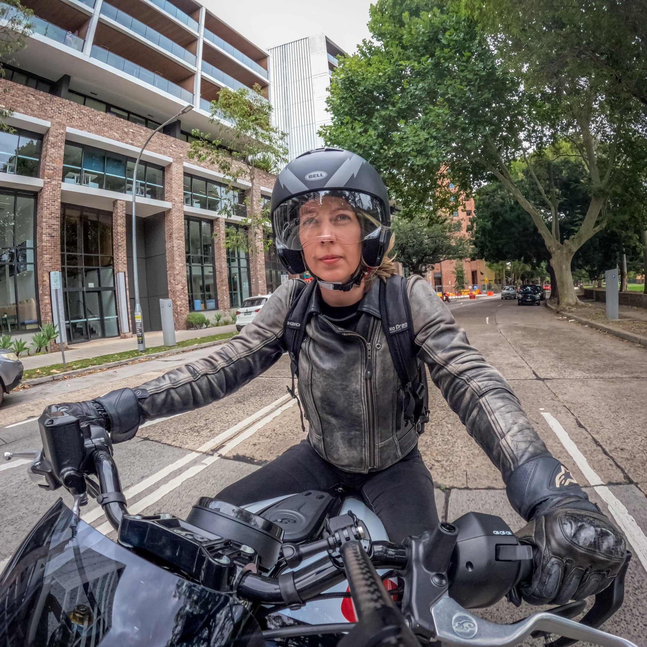 Bell Helmut Bell Broozer Arc Helmet - Matte Black / Grey