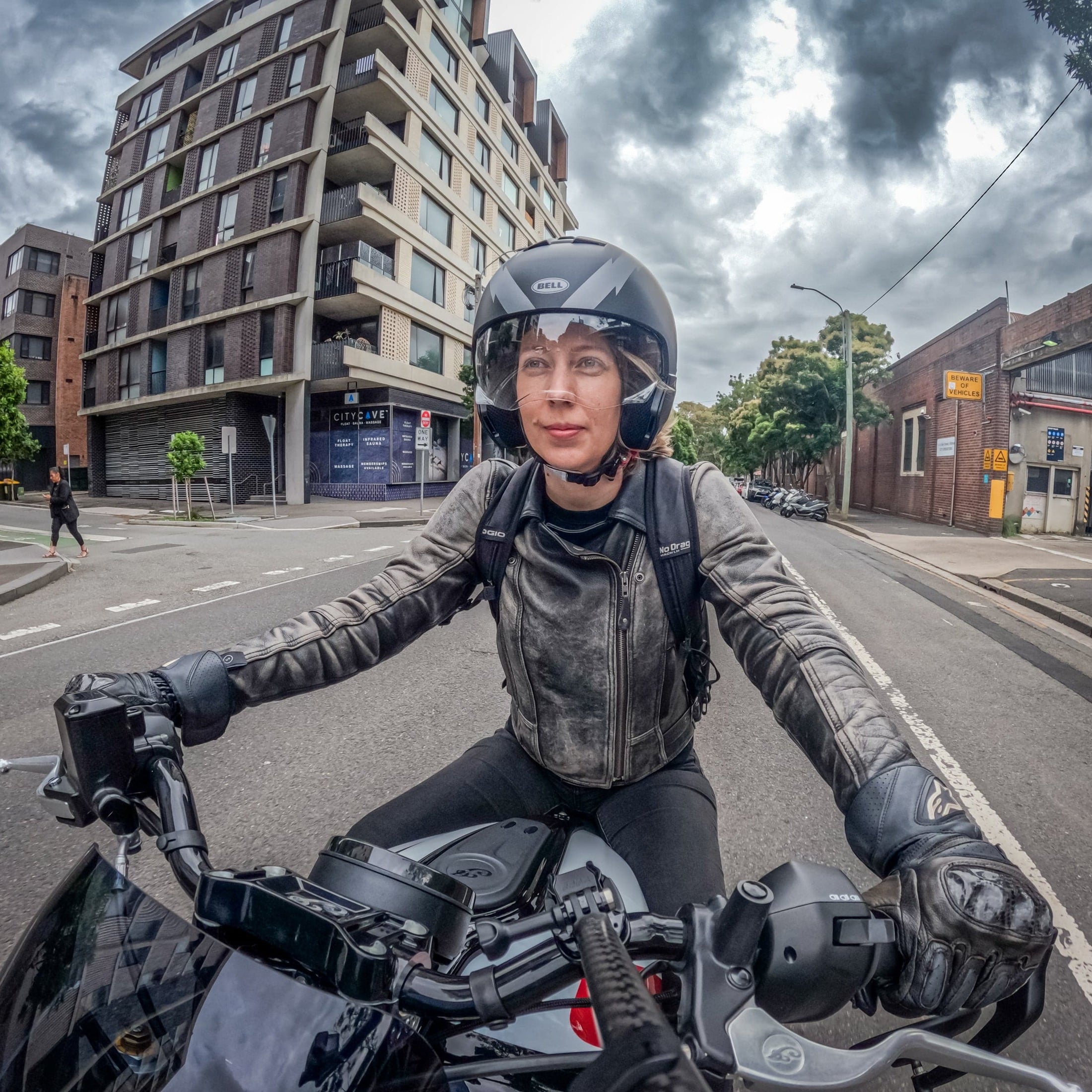 Bell Helmut Bell Broozer Arc Helmet - Matte Black / Grey