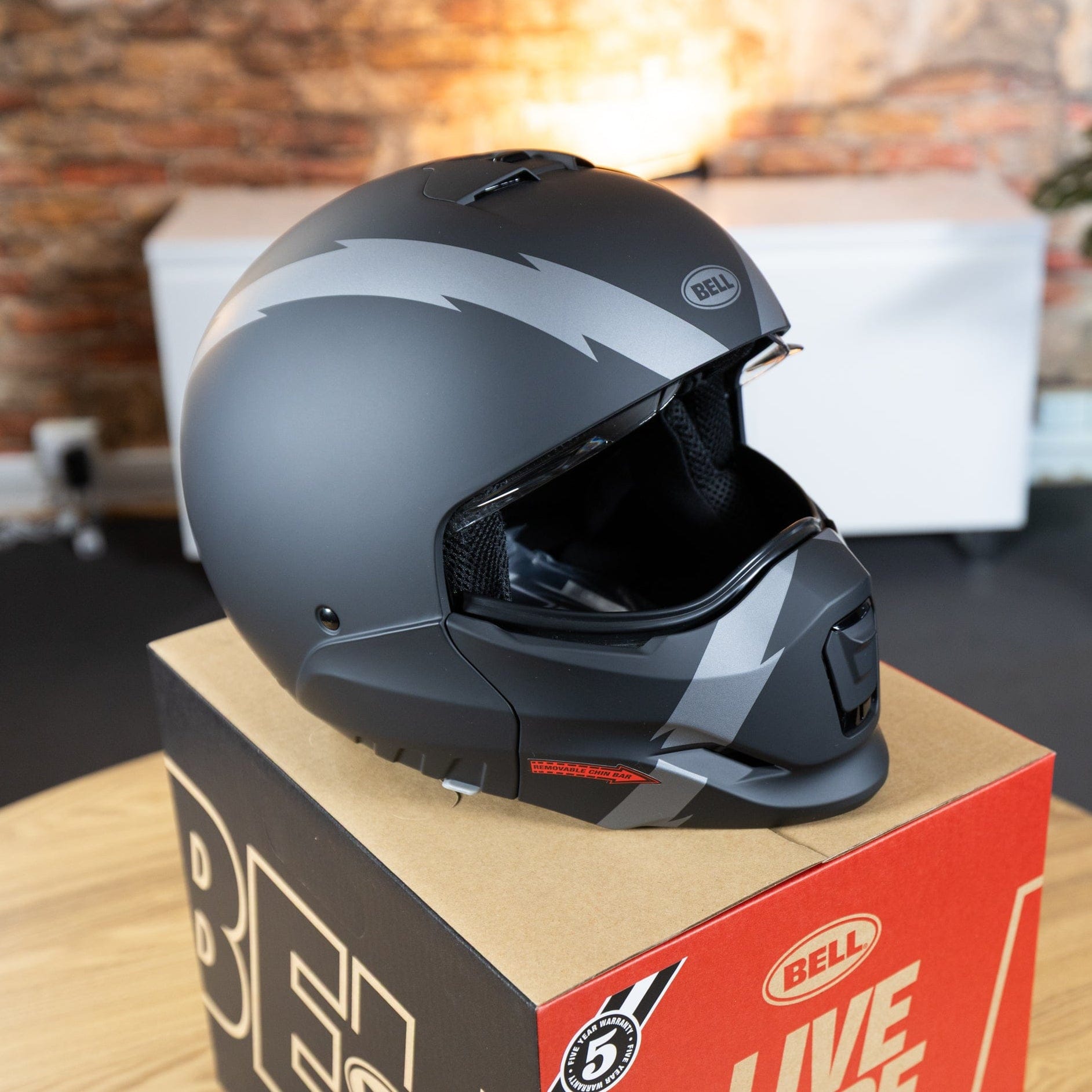 Bell Helmut Bell Broozer Arc Helmet - Matte Black / Grey