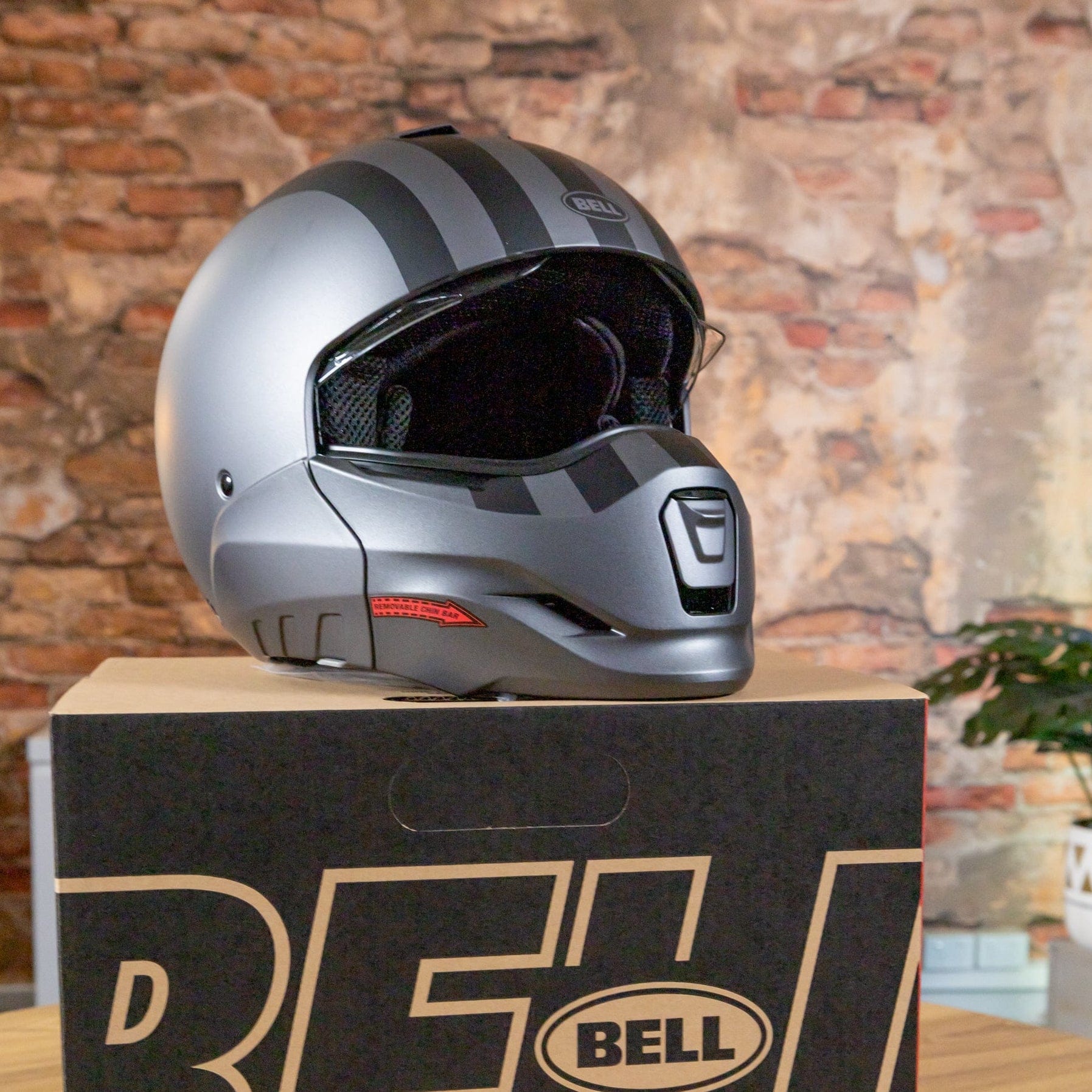 Bell Helmut Bell Broozer Free Ride Helmet - Matte Grey/Black