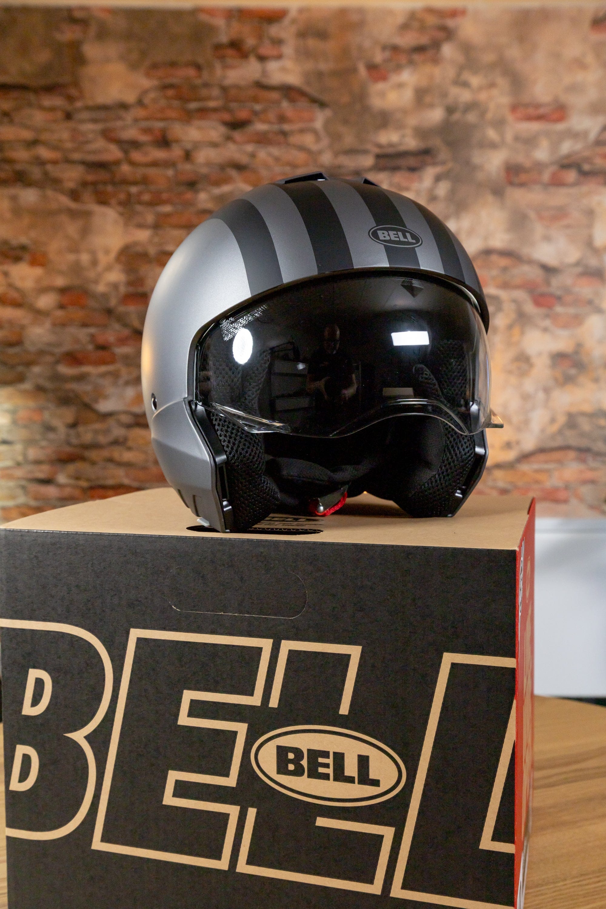 Bell Helmut Bell Broozer Free Ride Helmet - Matte Grey/Black