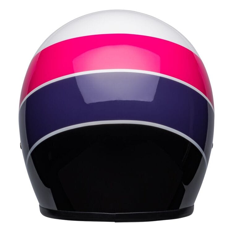 Bell Helmut Medium BELL CUSTOM 500 RIFF PINK/PURPLE MOTORCYCLE HELMET