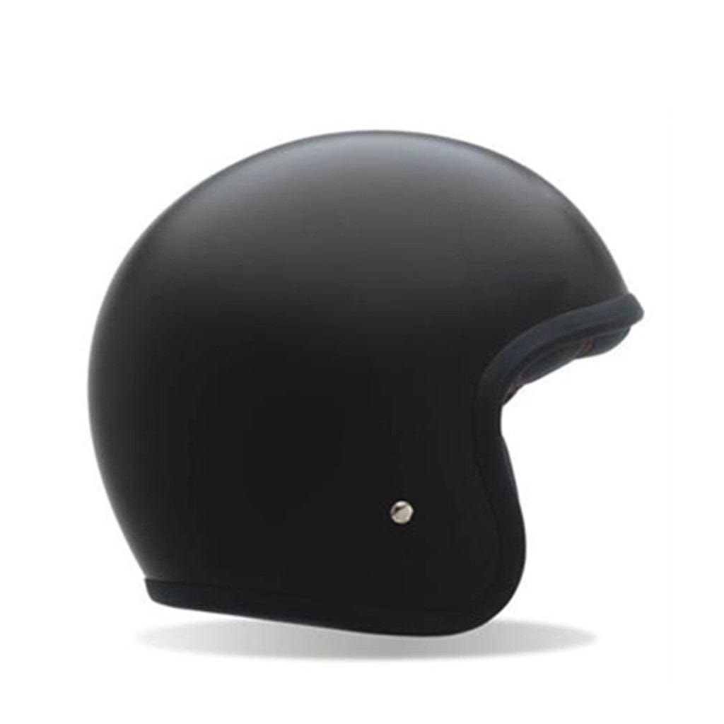Bell Helmut XL BELL CUSTOM 500 MATT BLACK NO STUDS MOTORCYCLE HELMET (Size: XL)