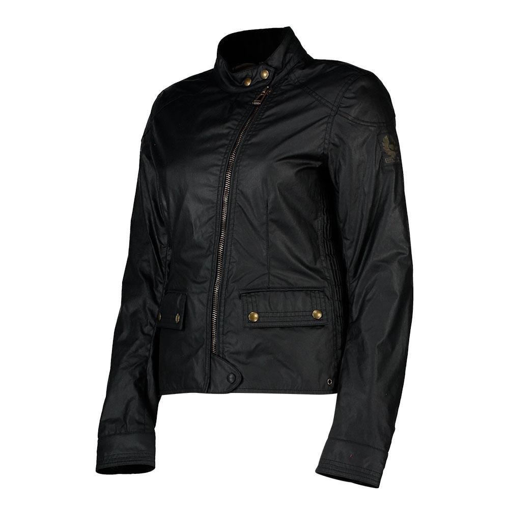 Belstaff Belstaff 36 BELSTAFF BRADSHAW WOMEN MOTORCYCLE JACKET - BLACK
