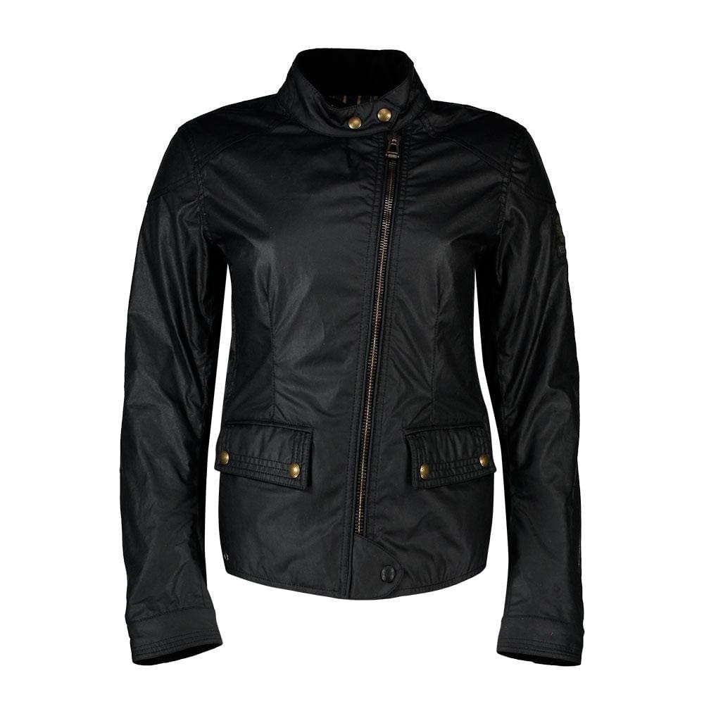 Belstaff Belstaff 36 BELSTAFF BRADSHAW WOMEN MOTORCYCLE JACKET - BLACK