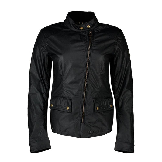 Belstaff Belstaff 36 BELSTAFF BRADSHAW WOMEN MOTORCYCLE JACKET - BLACK