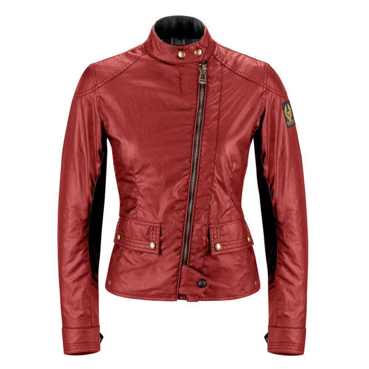 Belstaff Belstaff 36 BELSTAFF BRADSHAW WOMEN MOTORCYCLE JACKET - RACING RED