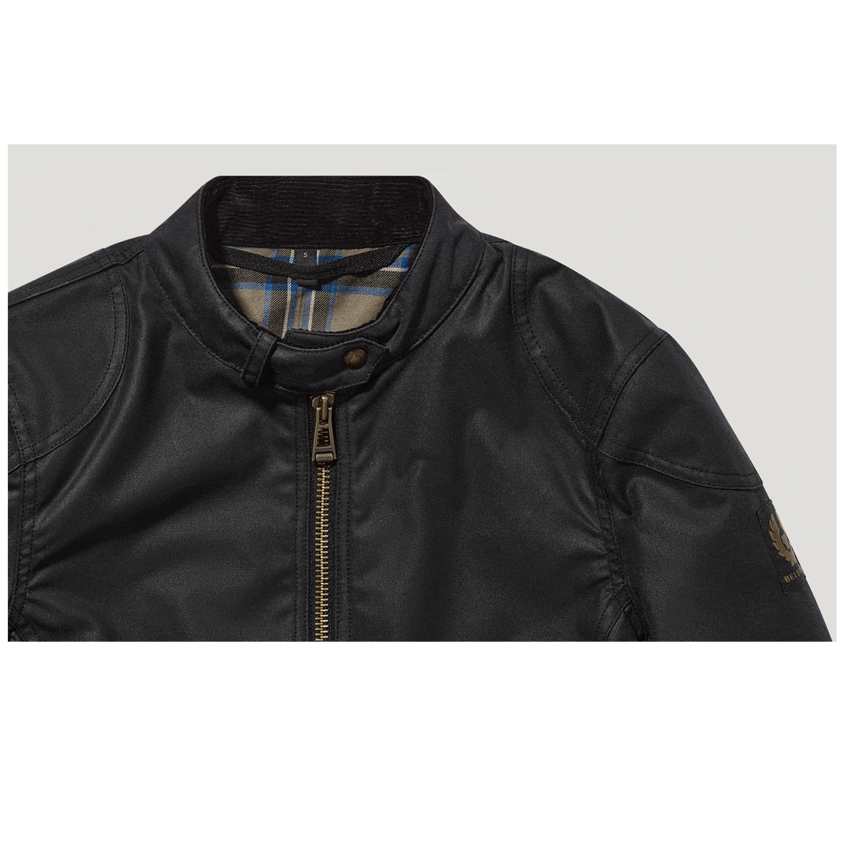 Belstaff Belstaff BELSTAFF BAMBURGH WOMENS MOTORCYCLE JACKET - BLACK