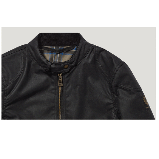 Belstaff Belstaff BELSTAFF BAMBURGH WOMENS MOTORCYCLE JACKET - BLACK