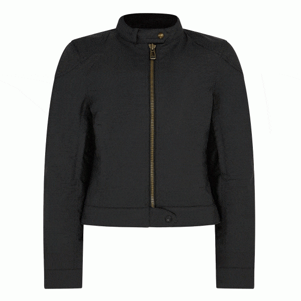 Belstaff Belstaff BELSTAFF BAMBURGH WOMENS MOTORCYCLE JACKET - BLACK
