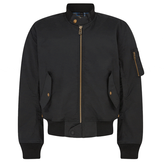 Belstaff Belstaff BELSTAFF BRECON MOTORCYCLE BOMBER - BLACK