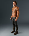 Load image into Gallery viewer, Belstaff Belstaff BELSTAFF BROOKLANDS LEATHER MOTORCYCLE JACKET - BURNT CUERO
