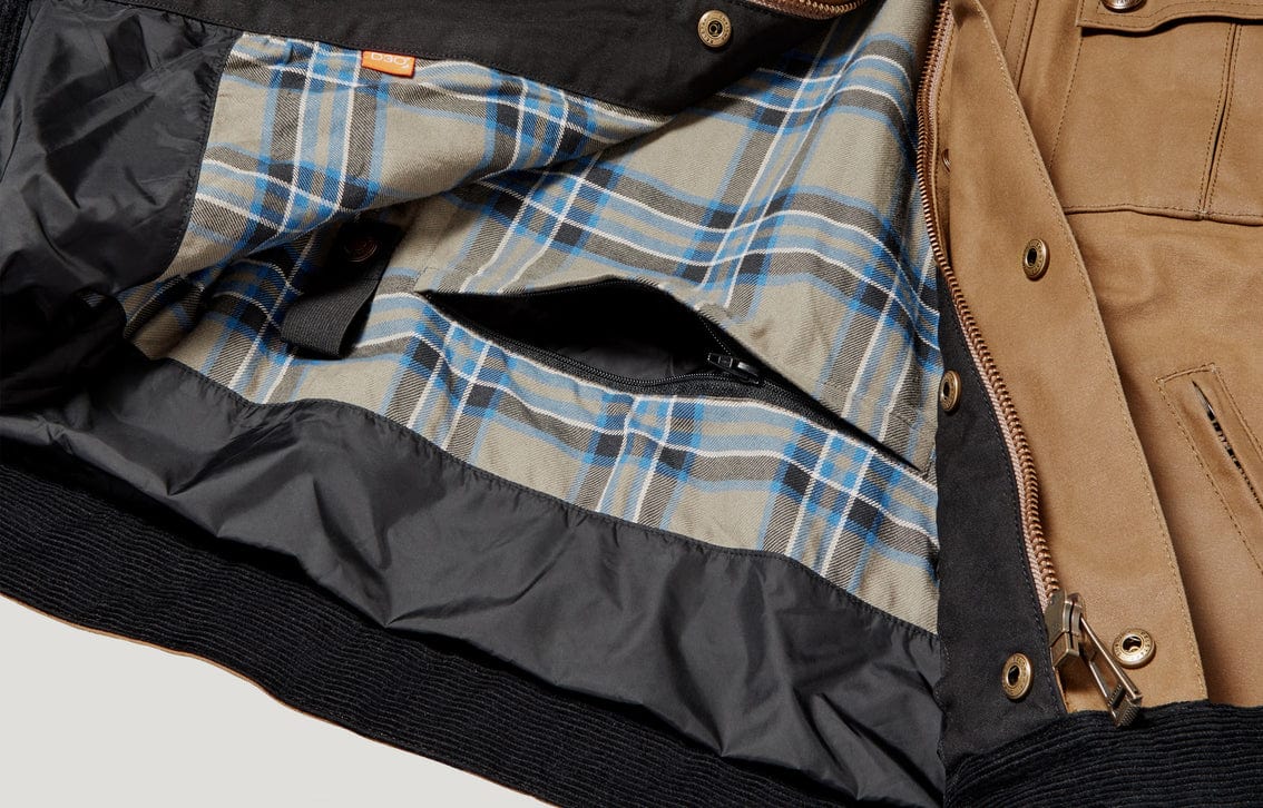 Belstaff Belstaff BELSTAFF BROOKLANDS ULTRACORE WAXED COTTON JACKET - SAND