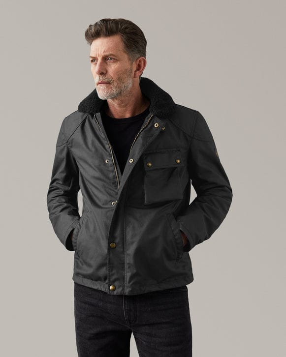 Belstaff Belstaff BELSTAFF CONVOY MOTORCYCLE JACKET - BLACK