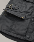 Load image into Gallery viewer, Belstaff Belstaff BELSTAFF CROSBY WAXED COTTON MOTORCYCLE JACKET - BLACK
