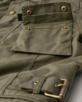 Load image into Gallery viewer, Belstaff Belstaff BELSTAFF CROSBY WAXED COTTON MOTORCYCLE JACKET - FOREST GREEN
