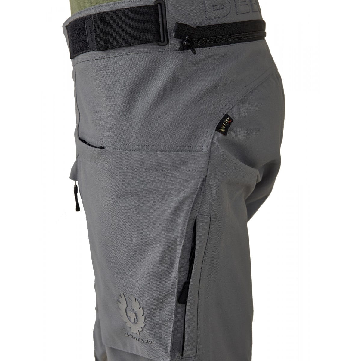 Belstaff Belstaff BELSTAFF LONG WAY UP GORE-TEX MOTORCYCLE TROUSERS - LIGHT GREY