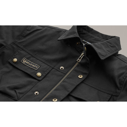 Belstaff Belstaff BELSTAFF MANSION MOTORCYCLE RIDING SHIRT - BLACK