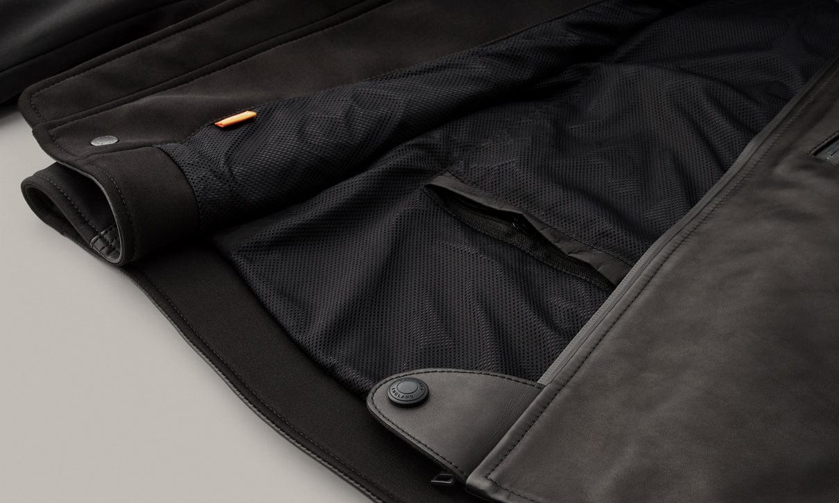 Belstaff Belstaff BELSTAFF MISTRAL LEATHER MOTORCYCLE JACKET - BLACK