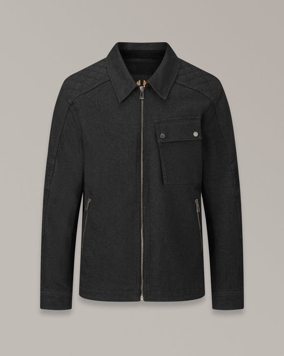 Belstaff Belstaff BELSTAFF OUTRIDER MOTORCYCLE OVERSHIRT - BLACK