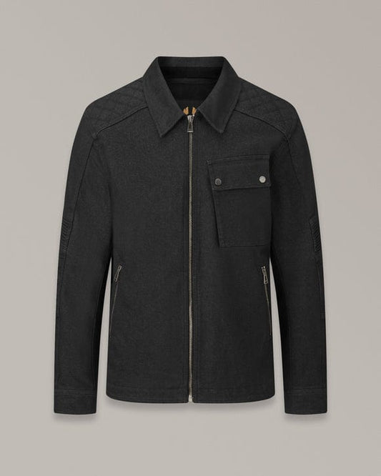 Belstaff Belstaff BELSTAFF OUTRIDER MOTORCYCLE OVERSHIRT - BLACK