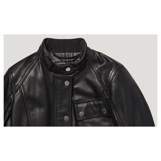 Belstaff Belstaff BELSTAFF PENRITH WOMENS MOTORCYCLE JACKET - BLACK