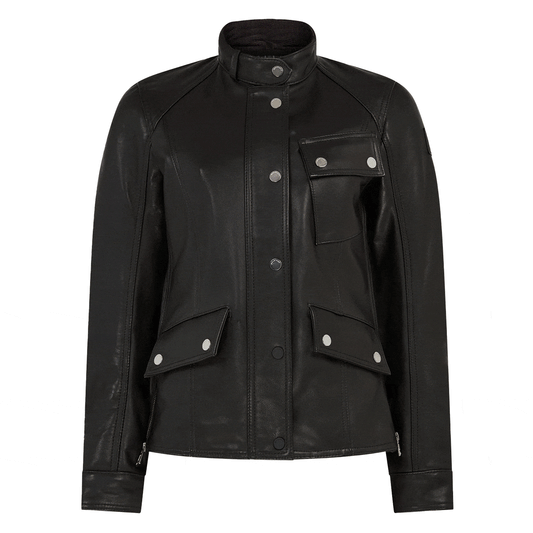 Belstaff Belstaff BELSTAFF PENRITH WOMENS MOTORCYCLE JACKET - BLACK