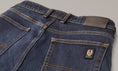 Load image into Gallery viewer, Belstaff Belstaff BELSTAFF POPLAR COTTON & CORDURA BLEND MOTORCYCLE JEANS - WASHED INDIGO
