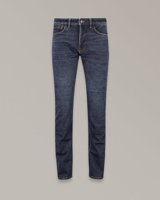 Belstaff Belstaff BELSTAFF POPLAR COTTON & CORDURA BLEND MOTORCYCLE JEANS - WASHED INDIGO