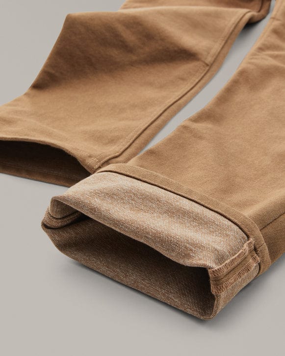 Belstaff Belstaff BELSTAFF POPLAR MOTORCYCLE ARMALITH STRETCH DENIM JEANS - KHAKI