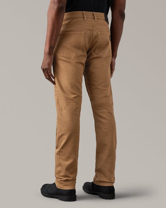 Belstaff Belstaff BELSTAFF POPLAR MOTORCYCLE ARMALITH STRETCH DENIM JEANS - KHAKI