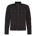 Load image into Gallery viewer, Belstaff Belstaff BELSTAFF ROBERTS COTTON CANVAS MOTORCYCLE JACKET - BLACK

