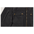 Load image into Gallery viewer, Belstaff Belstaff BELSTAFF ROBERTS COTTON CANVAS MOTORCYCLE JACKET - BLACK
