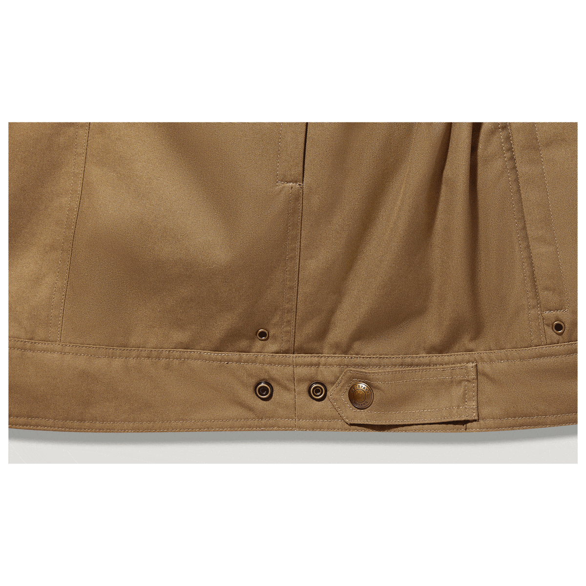 Belstaff Belstaff BELSTAFF ROBERTS COTTON CANVAS MOTORCYCLE JACKET - OLIVE