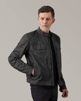 Load image into Gallery viewer, Belstaff Belstaff BELSTAFF TEMPLE MOTORCYCLE JACKET - BLACK

