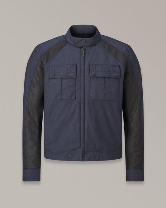 Belstaff Belstaff BELSTAFF TEMPLE MOTORCYCLE JACKET - DARK NAVY