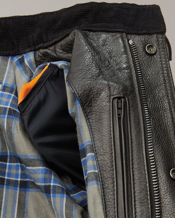 Belstaff Belstaff BELSTAFF TRIALMASTER HAND WAXED LEATHER MOTORCYCLE JACKET - ANTIQUE BLACK