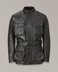 Load image into Gallery viewer, Belstaff Belstaff BELSTAFF TRIALMASTER HAND WAXED LEATHER MOTORCYCLE JACKET - ANTIQUE BLACK
