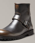 Load image into Gallery viewer, Belstaff Belstaff BELSTAFF TRIALMASTER MOTORCYCLE BOOTS - BROWN
