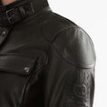 Load image into Gallery viewer, Belstaff Belstaff BELSTAFF TRIALMASTER PRO WOMEN LEATHER MOTORCYCLE JACKET - ANTIQUE BLACK
